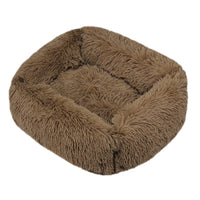 FurHaven Deluxe Dog Lounger | Lang pluche, wasbaar bed voor honden en katten