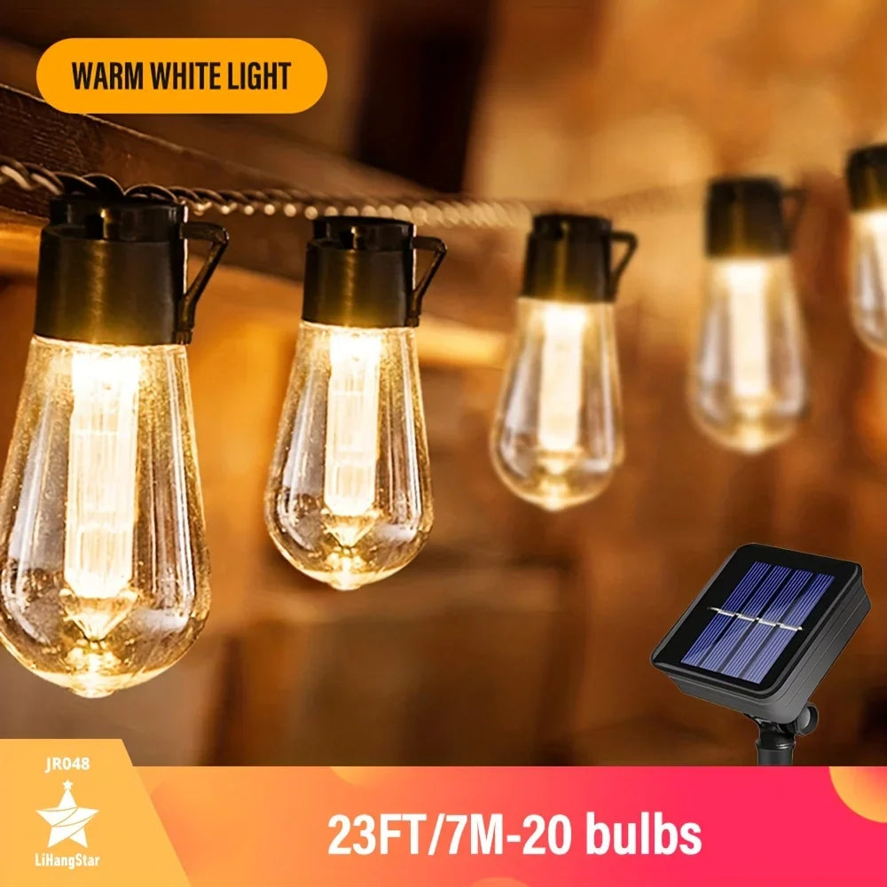 LED Solar-Lichtslang SolaLuma | Waterdicht IP44 | Voor Tuin, Terras & Kamperen | Automatische Verlichting