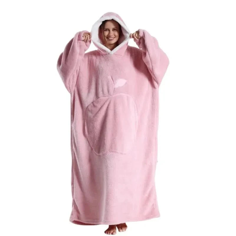 Kuschelhood Oversized Fleece Hoodie – Ultiem comfort voor ontspanning & vrije tijd