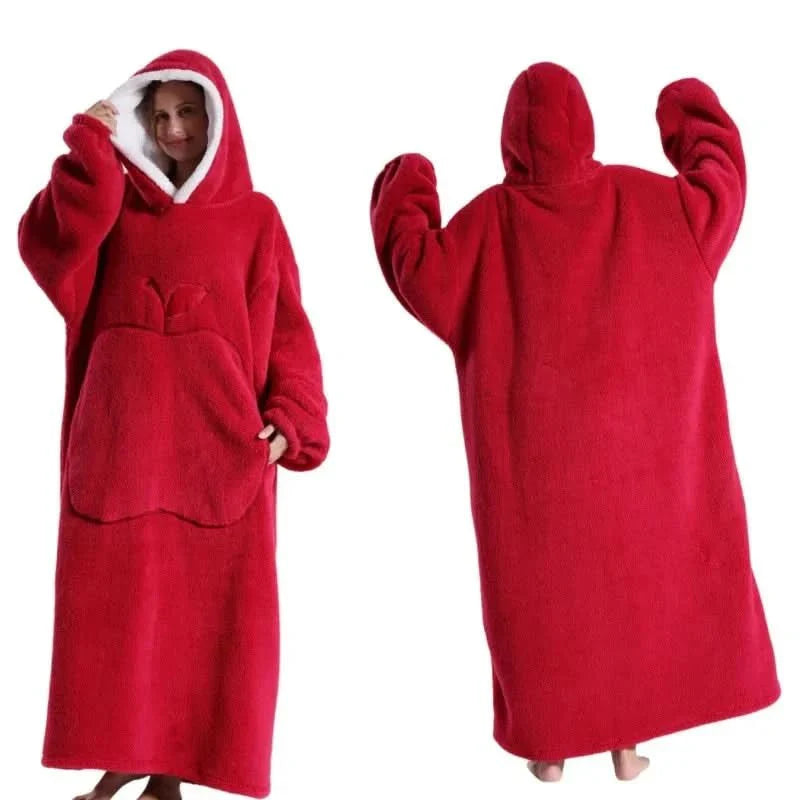 Kuschelhood Oversized Fleece Hoodie – Ultiem comfort voor ontspanning & vrije tijd
