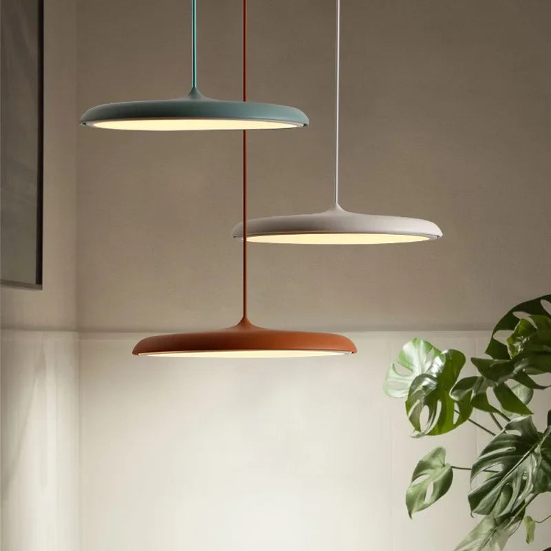 Moderne LED hanglamp – ultrafijne lampenkap, designverlichting voor woonkamer of eetkamer