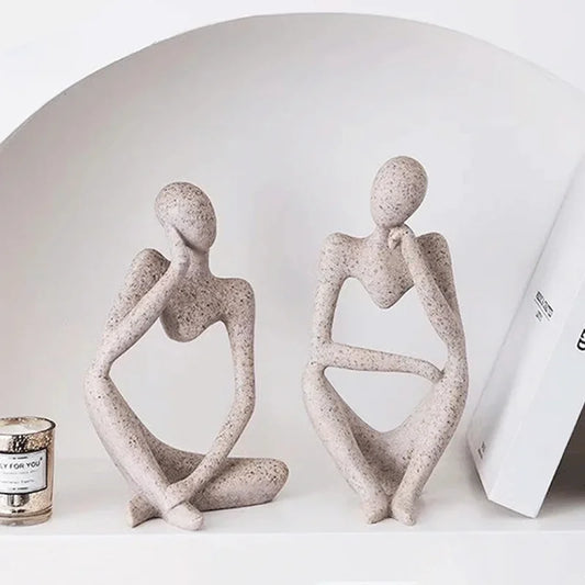 Minimalistische decoratie met abstract patroon