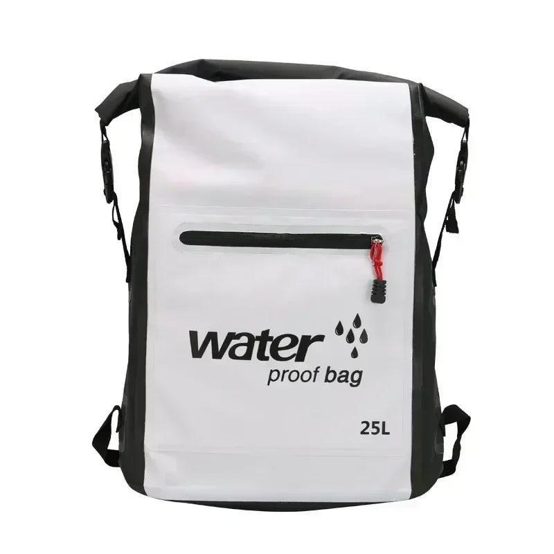 Waterdichte Rugzak AquaDryX 25L | Drijvende Packsack | Rolltop & Ademend | Ideaal voor Kajakken, Trekking & Buitenactiviteiten