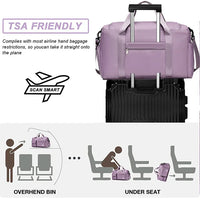 Reistas Veyora WeekAir | 35 L Capaciteit | Met Schoencompartiment & Nat-/Droog-scheiding | Voor Vliegtreinen, Sport & Weekenduitstapjes