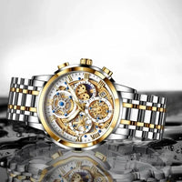 Elegante Business-Quartz Horloge voor Heren | Waterdicht tot 3 Bar – Ronog