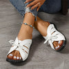 Uniq comfortabele sandalen met voetboog |  Zeg maar dag tegen voetpijn met deze ondersteunende sport sleehakken met een boogknoopontwerp, die verlichting bieden bij eeltknobbels en fasciitis plantaris met ademend comfort.