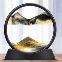 Zandloper | 3D Zandkunst Diepzee | Rustgevend Vloeieffect | AquaScape
