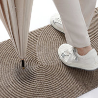 Nivara - 3D Groove Deurmat van Slijtvast Polyester met Antislip voor Binnen en Buiten