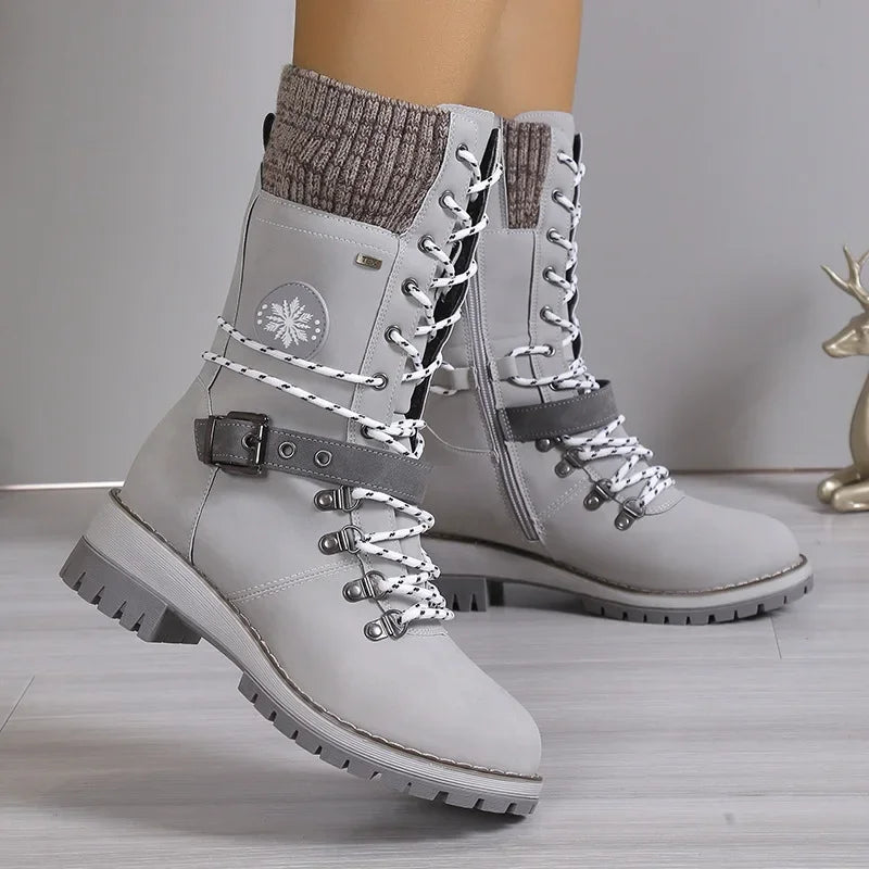 VelvetNest Luxe Fuzzy Boots | Gezellige, antislip winterlaarzen met zachte zolen en pluche fleece voering voor ultiem comfort en stijl
