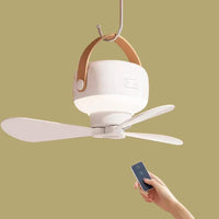 Hangende Plafondventilator met LED-verlichting en Afstandsbediening