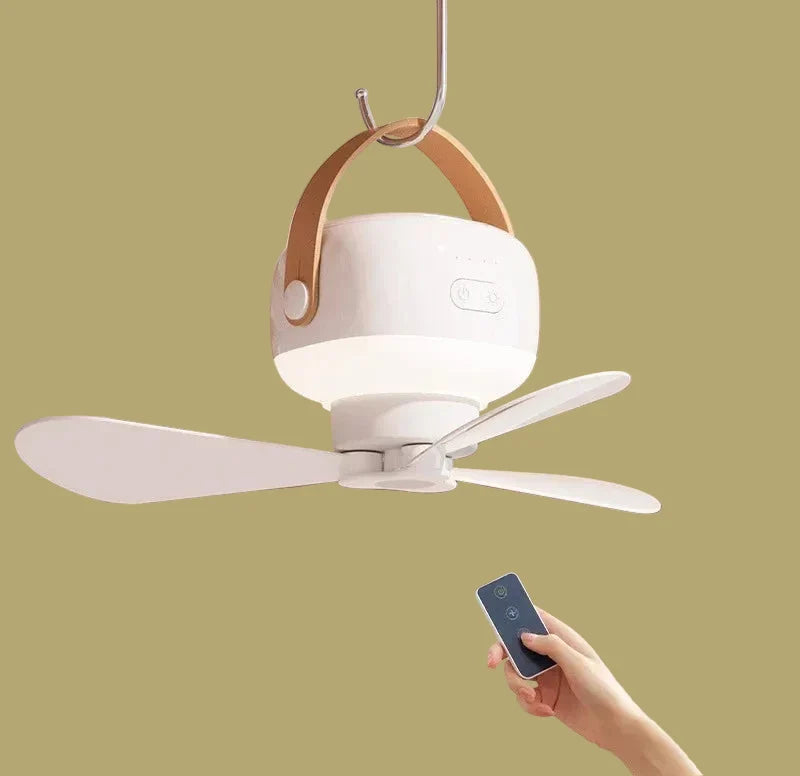 Hangende Plafondventilator met LED-verlichting en Afstandsbediening