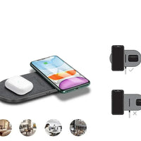 40W Draadloze Oplaadstation – Razendsnel Opladen voor iPhone, AirPods & Samsung