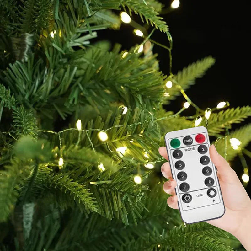 LED-Vuurwerk Lichtsnoer Ignisia | Met Afstandsbediening | 30–75 m | 900–2000 LEDs | IP65 Waterdicht | Voor Kerstmis, Halloween & Feesten
