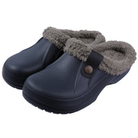 LuxuraFleece Luxe Bontgevoerd Klompen | Gezellige waterdichte slippers voor mannen en vrouwen, perfect voor winterwarmte en stijlvolle tuinuitjes