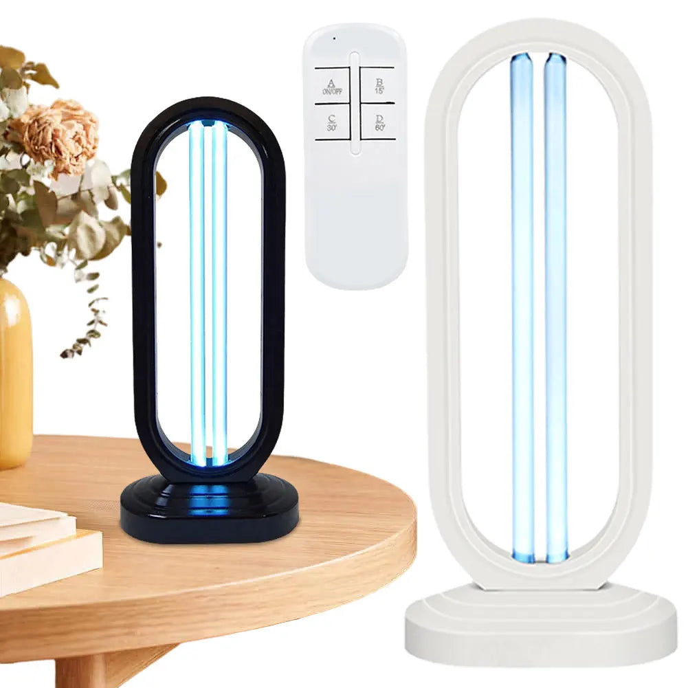 Purevia UV-C Desinfectielamp | 38W | Met Afstandsbediening & 3 Timer-instellingen | UV + Ozon | 41,5 × 18 cm