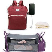 2-in-1 luiertas voor baby's