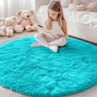 Runder Shag-Tapijt 150 cm