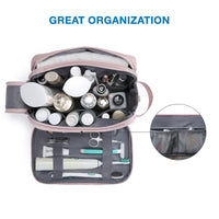 Kosmetixo Waterdichte Kosmetictas voor Dames & Heren | Lichte Toilettas in S/M/L | Reisaccessoires voor Verzorgingsproducten & Make-up | Unisex Reisorganizer