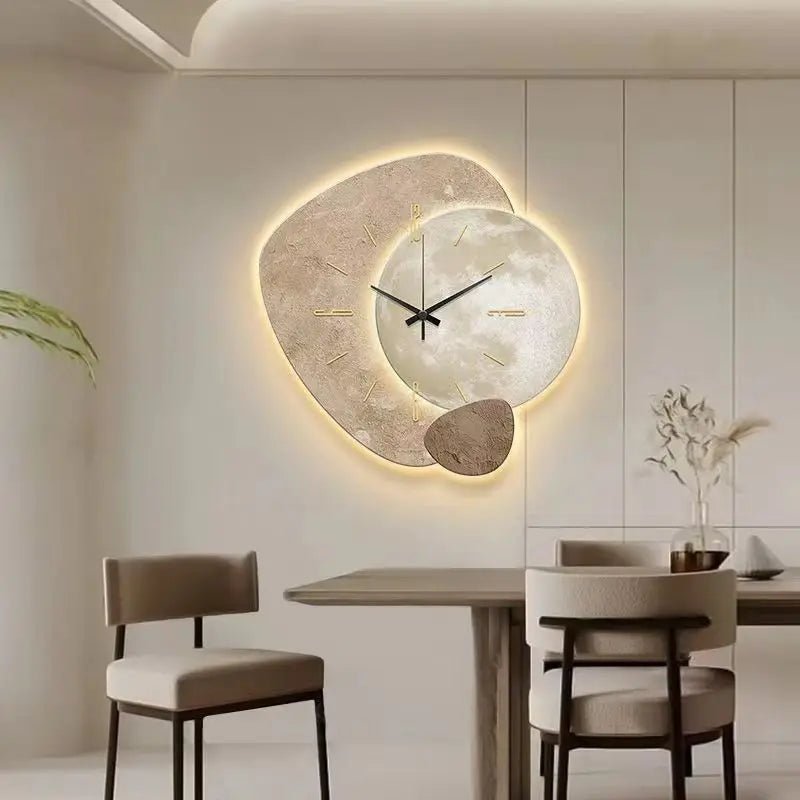 Minimalistische Wanduhr in Scandinavisch Design - NordiqTime
