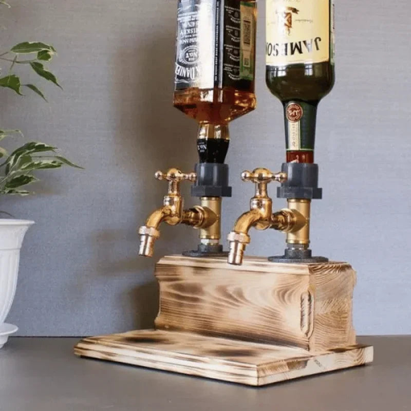 Houten Drankdispenser - Luxueus en Functioneel