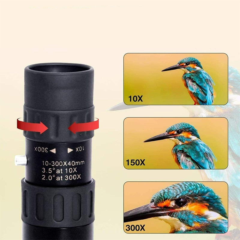 10-300X Zoom-Telescoop