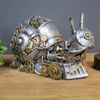 ArtisanForge Steampunk Dierensculptuur | Indrukwekkend mechanisch dierenornament dat industriële chic decoratie verrijkt met unieke artistieke elegantie