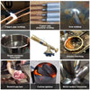Soplete de soldadura portátil, quemador de Gas, pistola de llama, alta temperatura, latón, cobre, Gas propano, soldadura, cocina, Camping, 1 unidad