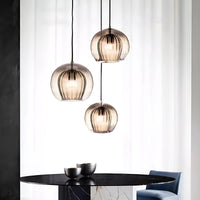 Retro Glazen Globe Vorm Hanglamp