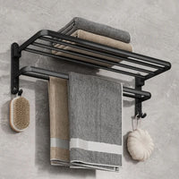 HandtuchLux - Stijlvolle Aluminium Handdoekhouder