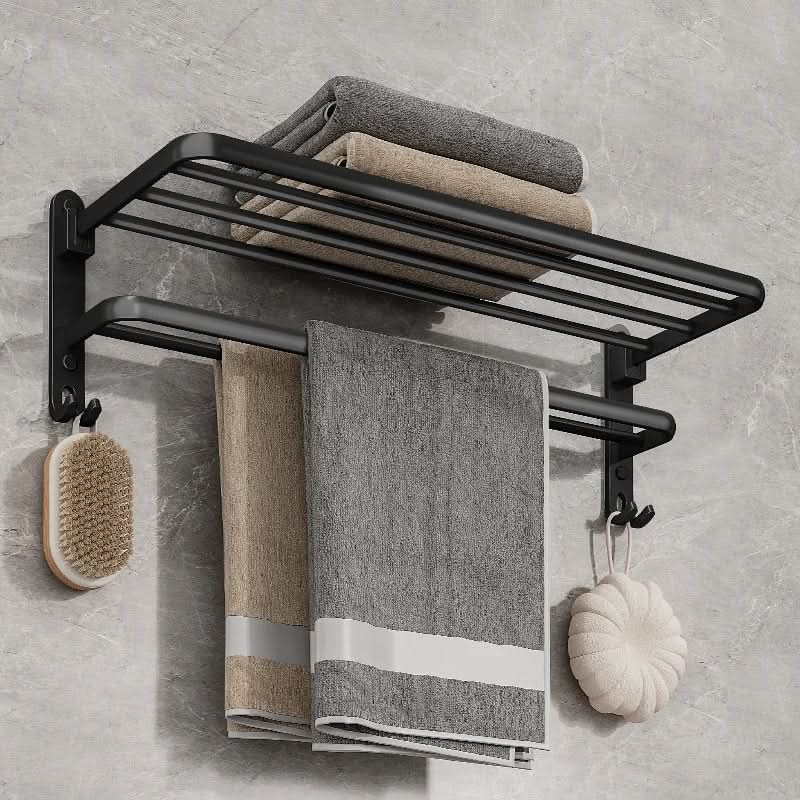 HandtuchLux - Stijlvolle Aluminium Handdoekhouder
