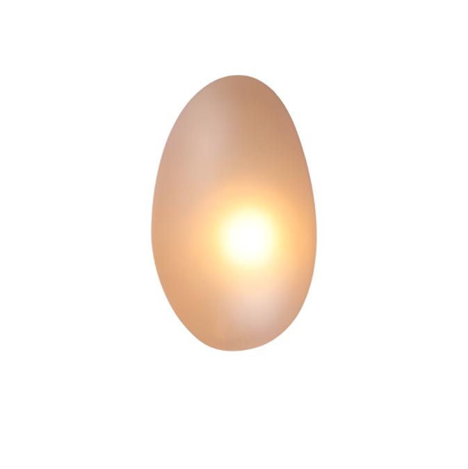 Gevelverlichting van Glas in Stenen Vorm