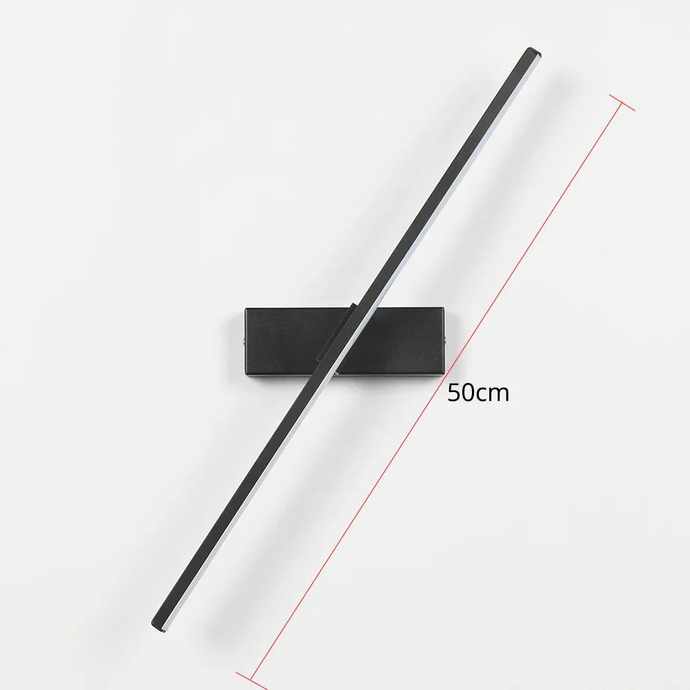 AuroLite LED Wandlamp Verstelbaar | Draaihoek van 330° | Modern Ontwerp voor Slaapkamer en Woonkamer | Aluminium