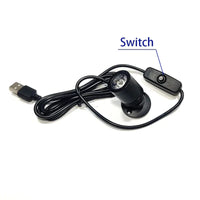 Mini LED Spot LuxoDot | 1W/3W | USB-Spotlight voor Vitrines & Decoraties | Warm & Koud Wit | Aluminium Behuizing
