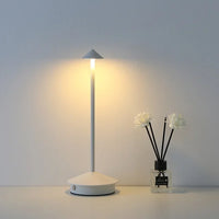 Oplaadbare Tafellamp Creatieve Eetkamer Touch Led Hotel Bar Koffie Pina Pro Tafellamp Lampada Da Tavolo Decoratieve Bureau Lamp