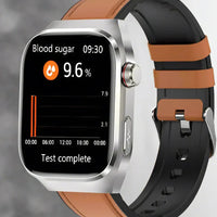 Unisex Smartwatch met ECG Gezondheidsmonitoring Bluetooth AMOLED Scherm