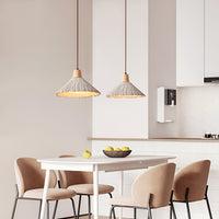 Crème Retro Wabi-Sabi LED Hanglamp