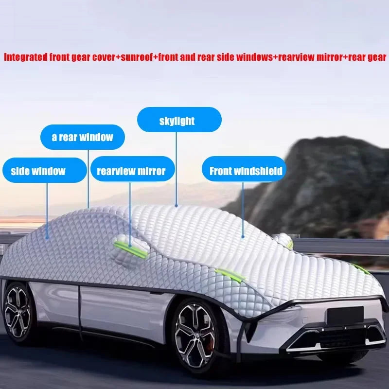AutoProtect Autohoes | Waterdicht & UV-bestendig | Jaarlijkse bescherming tegen zon, sneeuw & hagel