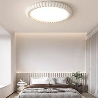 Moderne plafondlamp LED met decoratieve rand