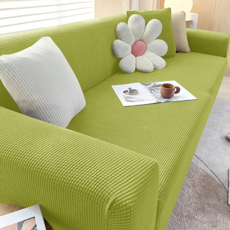 Comfort Fit Sofa Slipcover | Elastisch, morsbestendig, modern ontwerp Geniet van een perfecte pasvorm die je bank moeiteloos beschermt en verfraait.