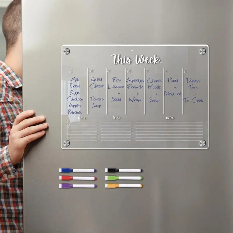 LuxPlanner | Doorzichtig magnetisch planbord