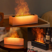 SereneFlame | Elegant ontwerp met verstuiving van kalmerende essentiële olie
