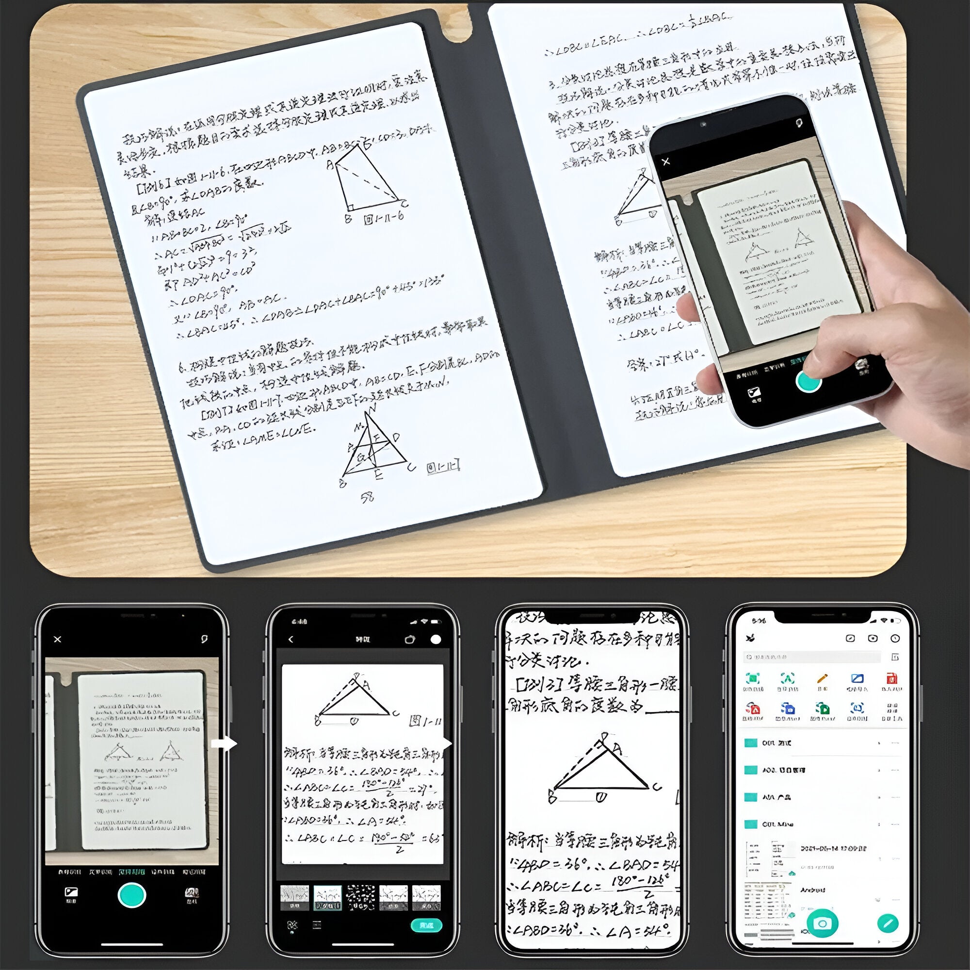 LuxeWrite A5 Whiteboard Notebook | Uitwisbare en herbruikbare weekplanner voor moeiteloze organisatie en stijlvolle planning
