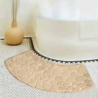 Verina - Gebogen Verdikte Antislip Badmat voor Douche en Toiletvloer