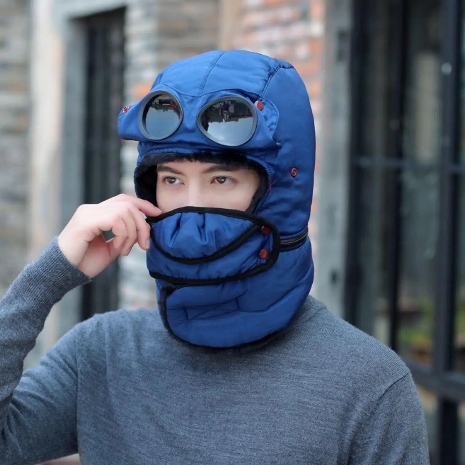 Polar Vision Thermo Winddichte Gezichtsbescherming Beanie