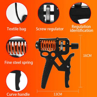 Skanto | Verstelbare 5-165kg Zware Grip Krachttrainingshulpmiddel - Vingerversterker voor Arm, Pols en Onderarm Training