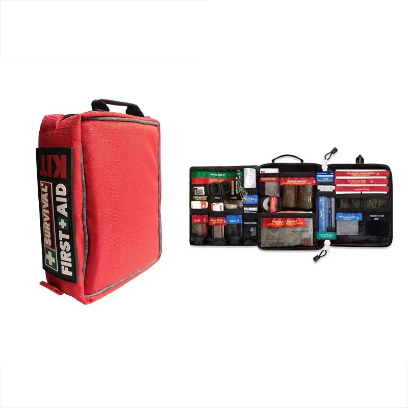 Quellix Waterdichte Reiskit 600D Nylon, 2 tot 4 Compartimenten
