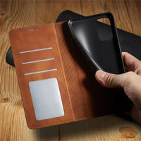 Skanto | Samsung Etui: Magnetische Leren Tas voor Stijlvolle Bescherming