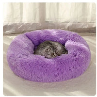 FurHaven Deluxe Dog Lounger | Lang pluche, wasbaar bed voor honden en katten