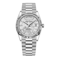 Luxe automatische herenhorloge - RVS, zelfopwindend, kalenderfunctie - Stijl voor elke gelegenheid