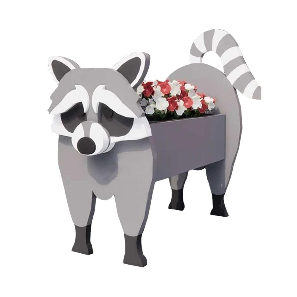 Tuinbedel dieren plantenbak | Schattige PVC plantenbakken voor bloemen, vetplanten en kruiden.
